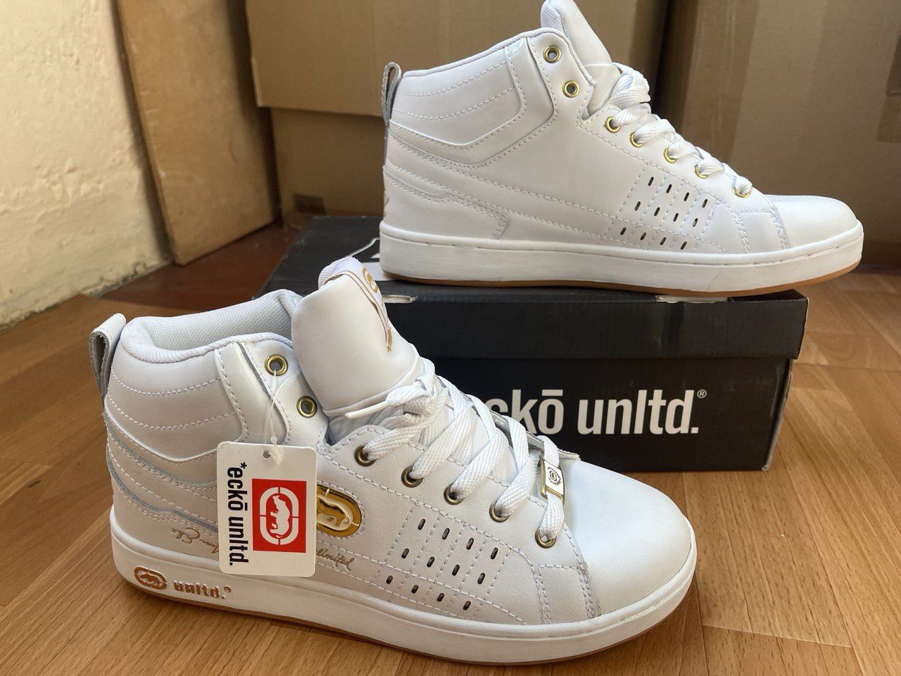 Ecko Unltd. Ecko Unltd Phranz Sneakers Shoes 2006 Vintage Hip Hop sz 9 Size US 9 / EU 42 - 2 Thumbnail