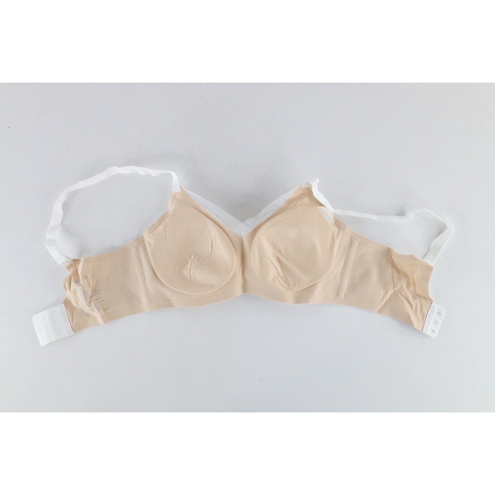 Vintage New Honeylove Crossover Wire Free Shapewear Bra White Size ONE SIZE - 4 Thumbnail