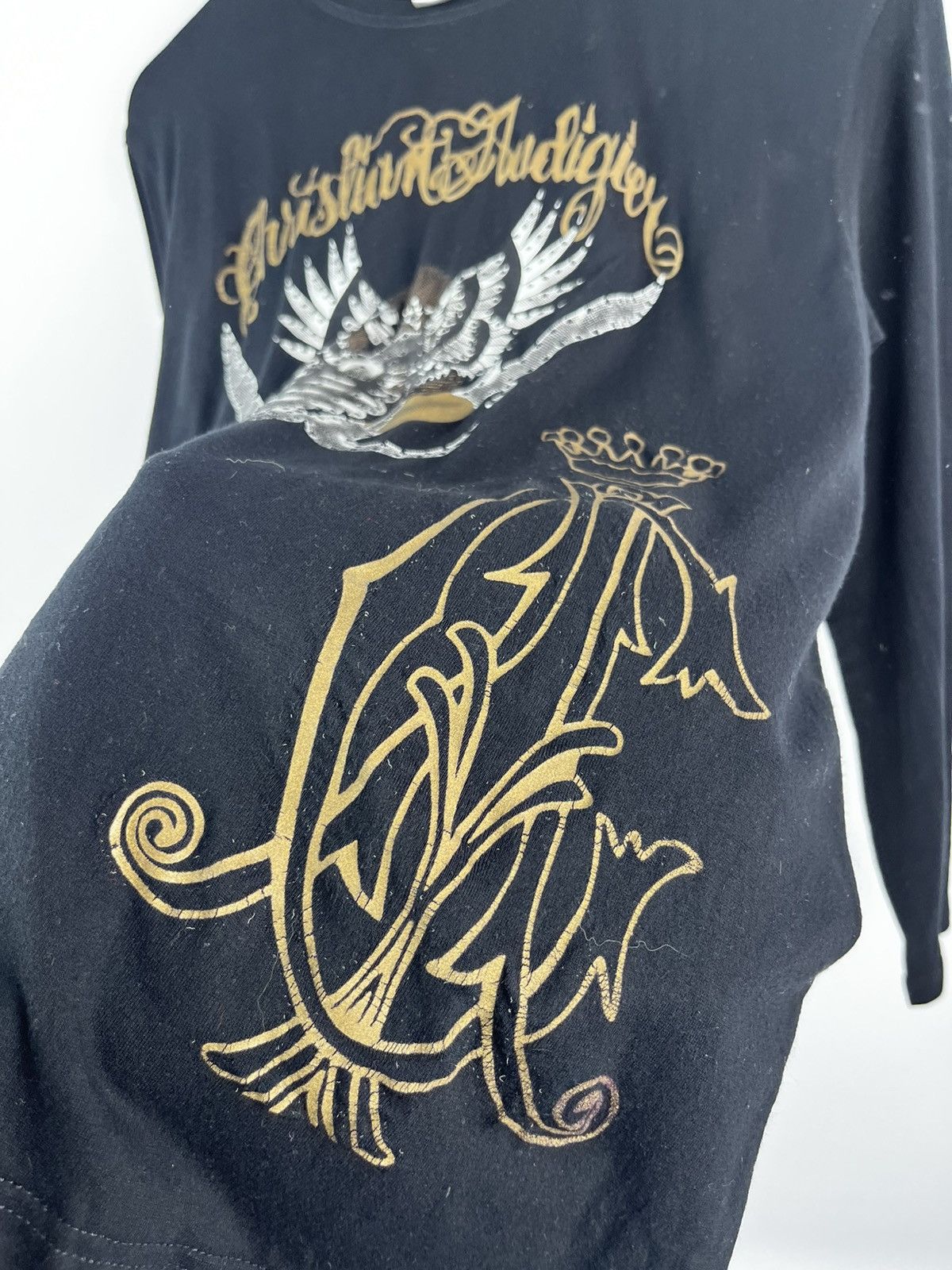 Ed Hardy Christian Audigier Thermal Shirt Mens Large Celebrate Life Size US XL / EU 56 / 4 - 7 Thumbnail