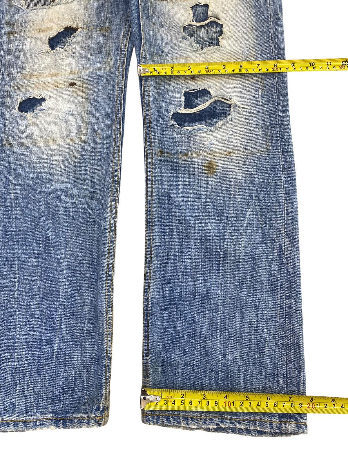 American Eagle Outfitters American Eagle Outfitters Ripped Patchwork Style Loose Jeans Size US 34 / EU 50 - 8 Thumbnail