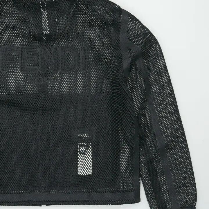 Fendi Fendi Solid Mesh Zipper Jacket -2507 Size US L / EU 52-54 / 3 - 5 Thumbnail
