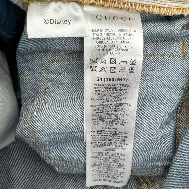Gucci Gucci Size 24 Disney co-branded jeans size 24 2501-Nextarro Size US 26 / EU 42 - 4 Thumbnail