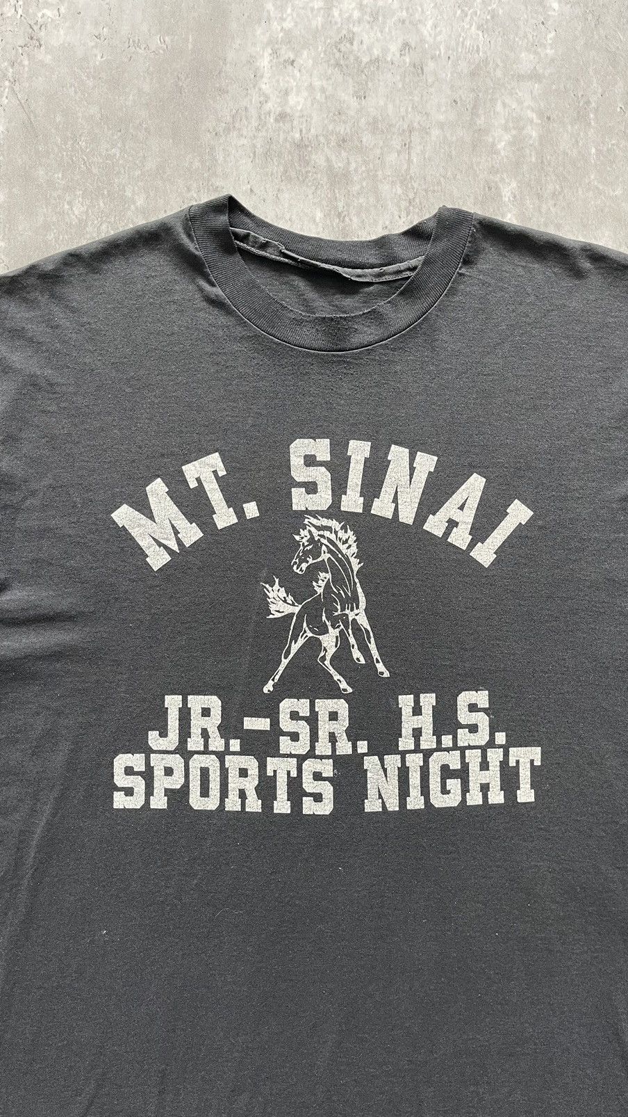 Band Tees × Vintage VINTAGE 1980S MT.SINAI JR-SR HS SPORTS NIGHT TEE Size US XL / EU 56 / 4 - 2 Thumbnail