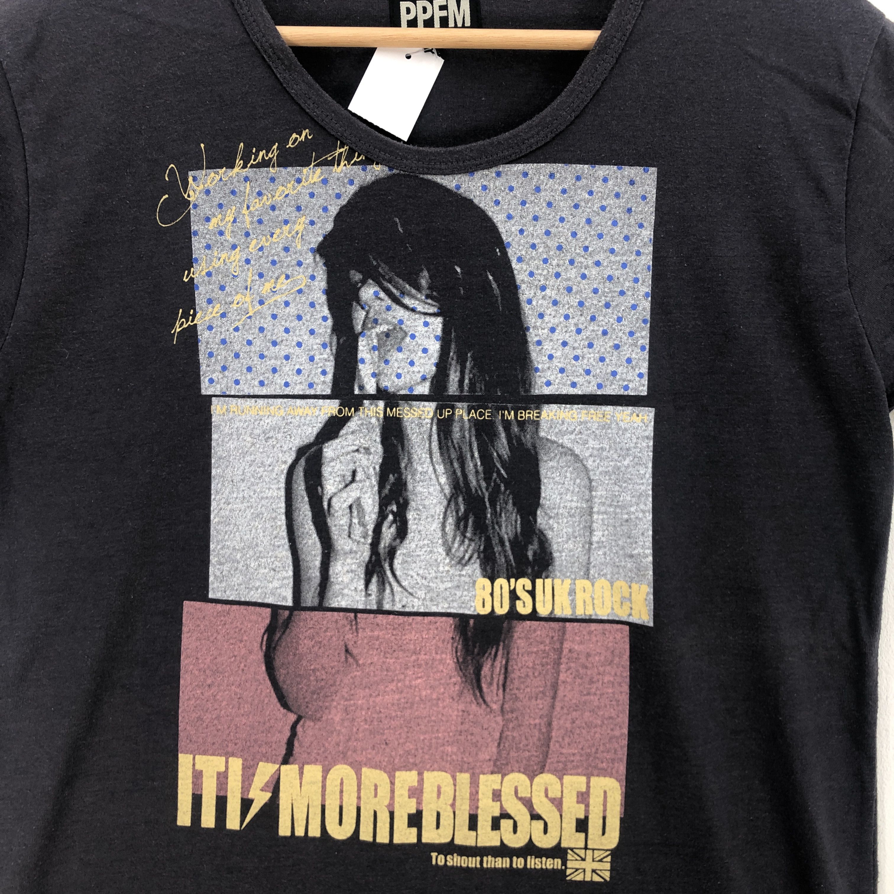 Japanese Brand Vintage PPFM T Shirt It is Japanese Brand Moreblessed Tee Size US M / EU 48-50 / 2 - 3 Thumbnail