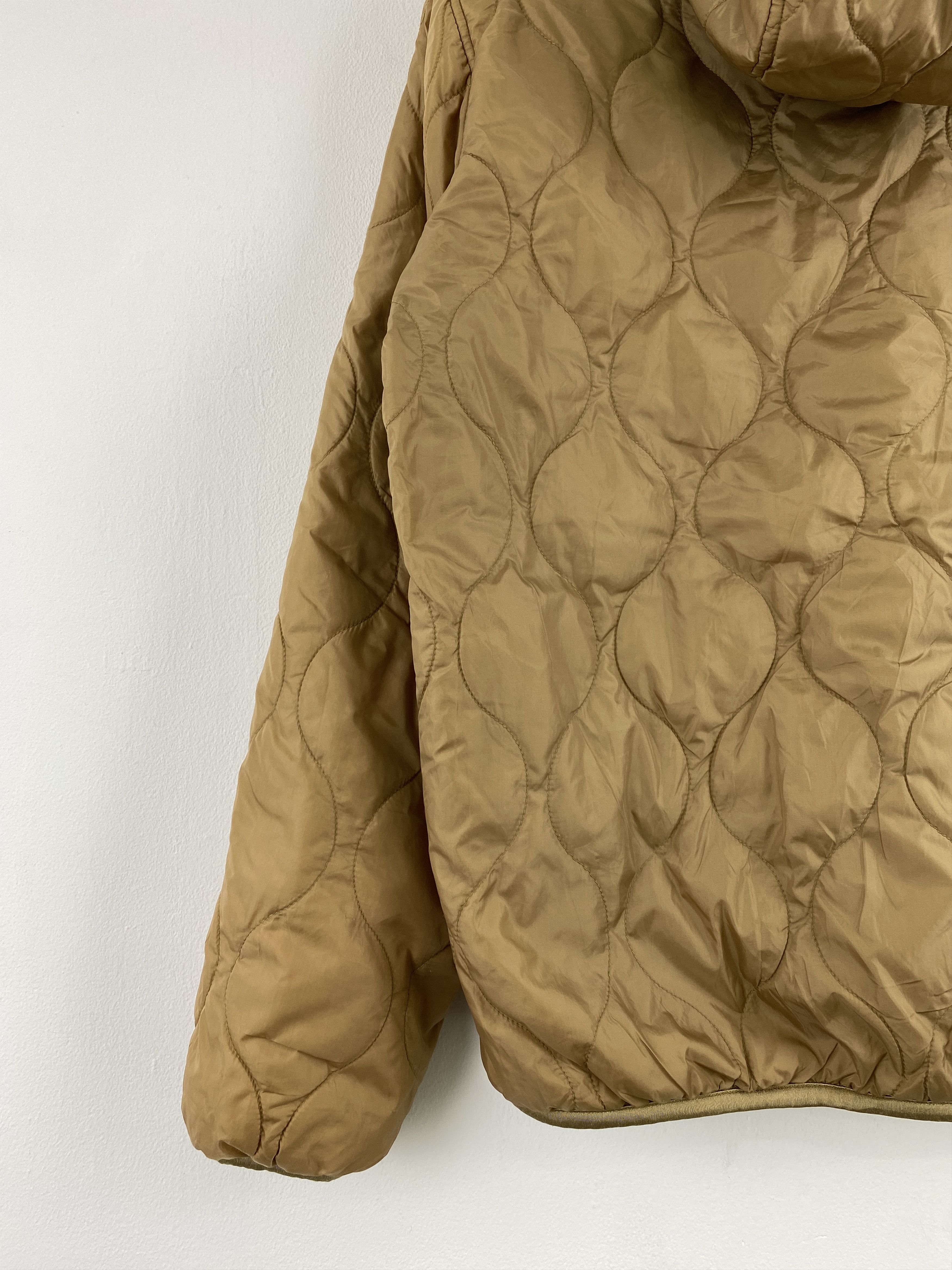 Uniqlo Vintage Uniqlo Zipper Ups Puffer Jacket Brown JA0123 Size US L / EU 52-54 / 3 - 9 Thumbnail