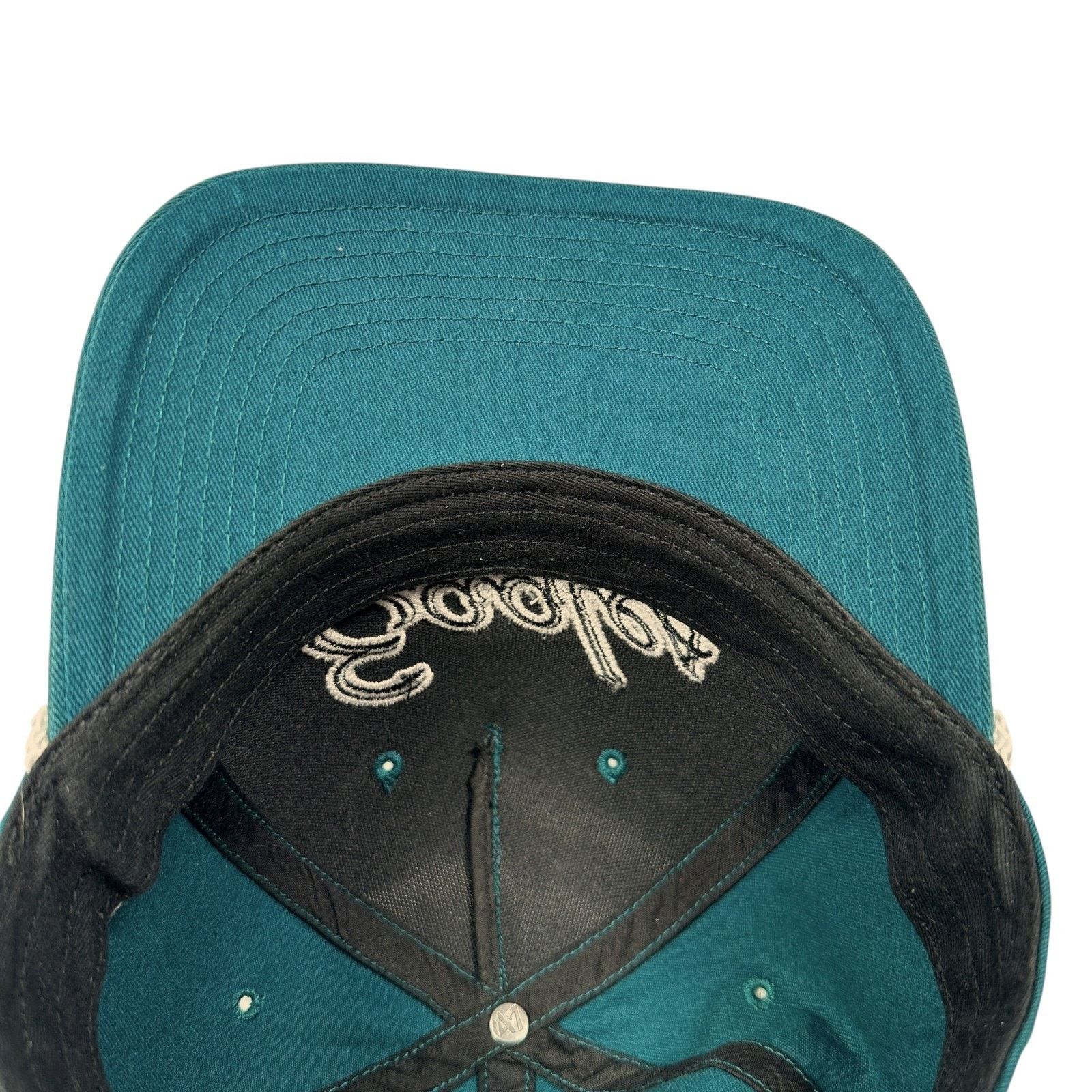 Other Philadelphia Eagles Retro Throwback Strapback Hat Green '47 Size ONE SIZE - 6 Thumbnail