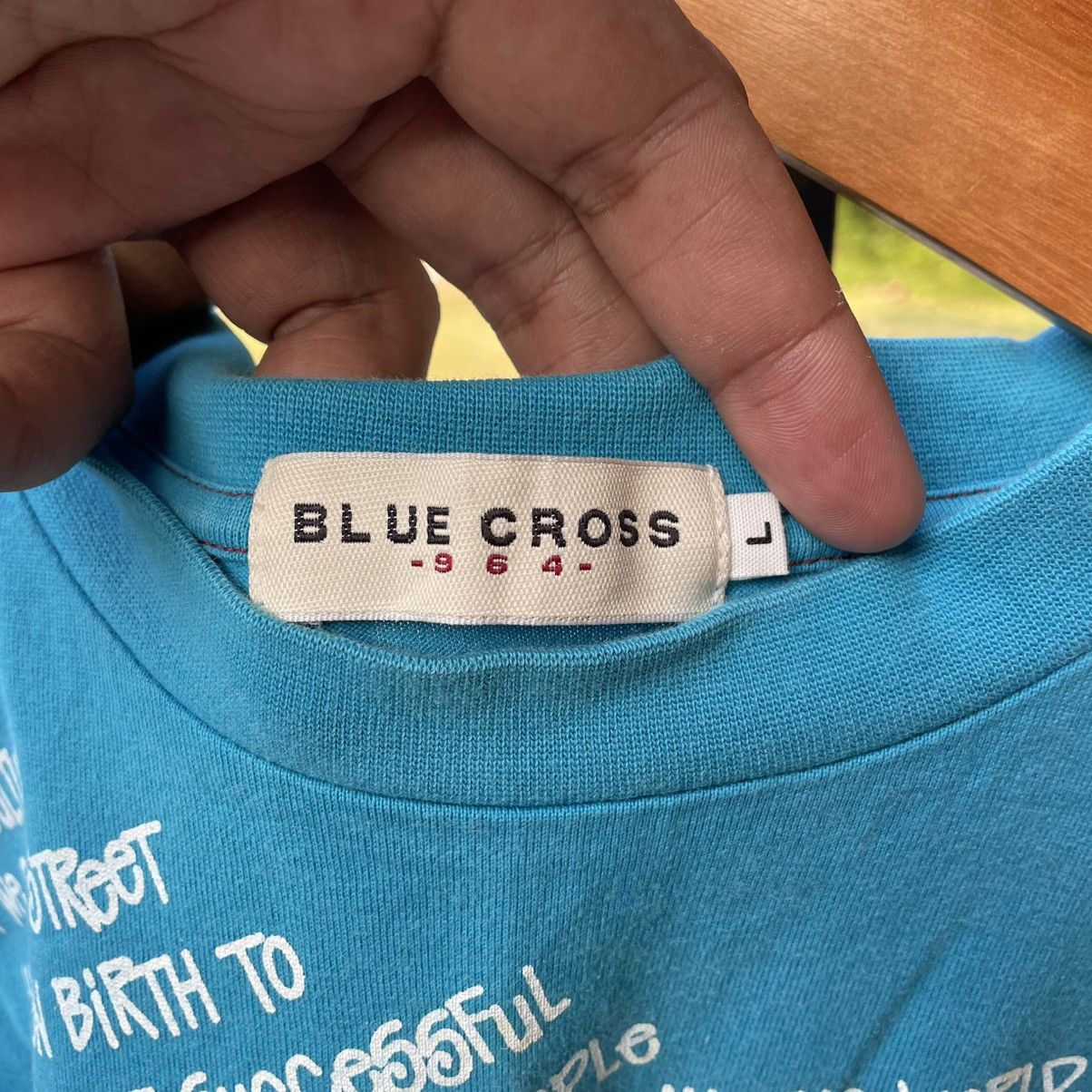 Welcome Skateboards 🔥Vintage Blue Cross Skateboarding Company Hip Hop Tee Size US S / EU 44-46 / 1 - 10 Thumbnail