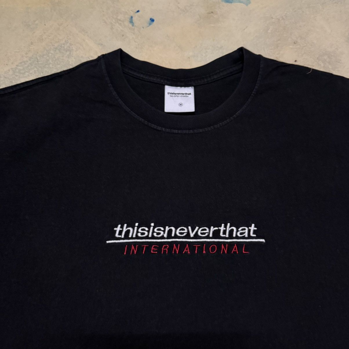 thisisneverthat Thisisneverthat International Big Logo T Shirt Size US M / EU 48-50 / 2 - 2 Thumbnail
