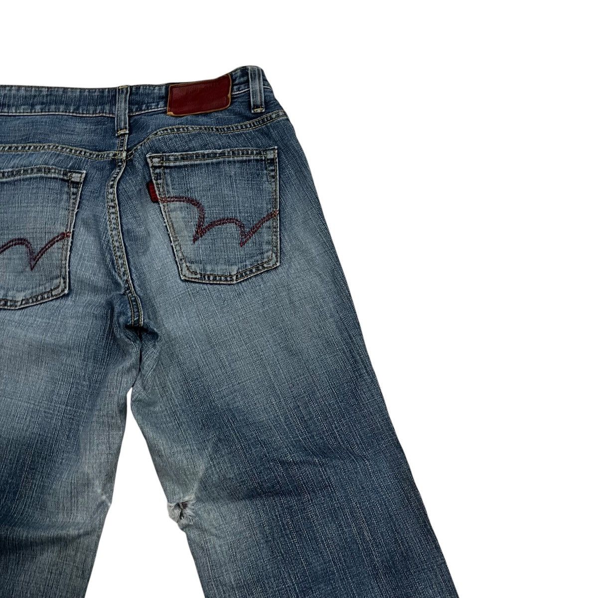 Edwin Vintage Edwin Distressed Denim Jeans Size US 30 / EU 46 - 11 Thumbnail