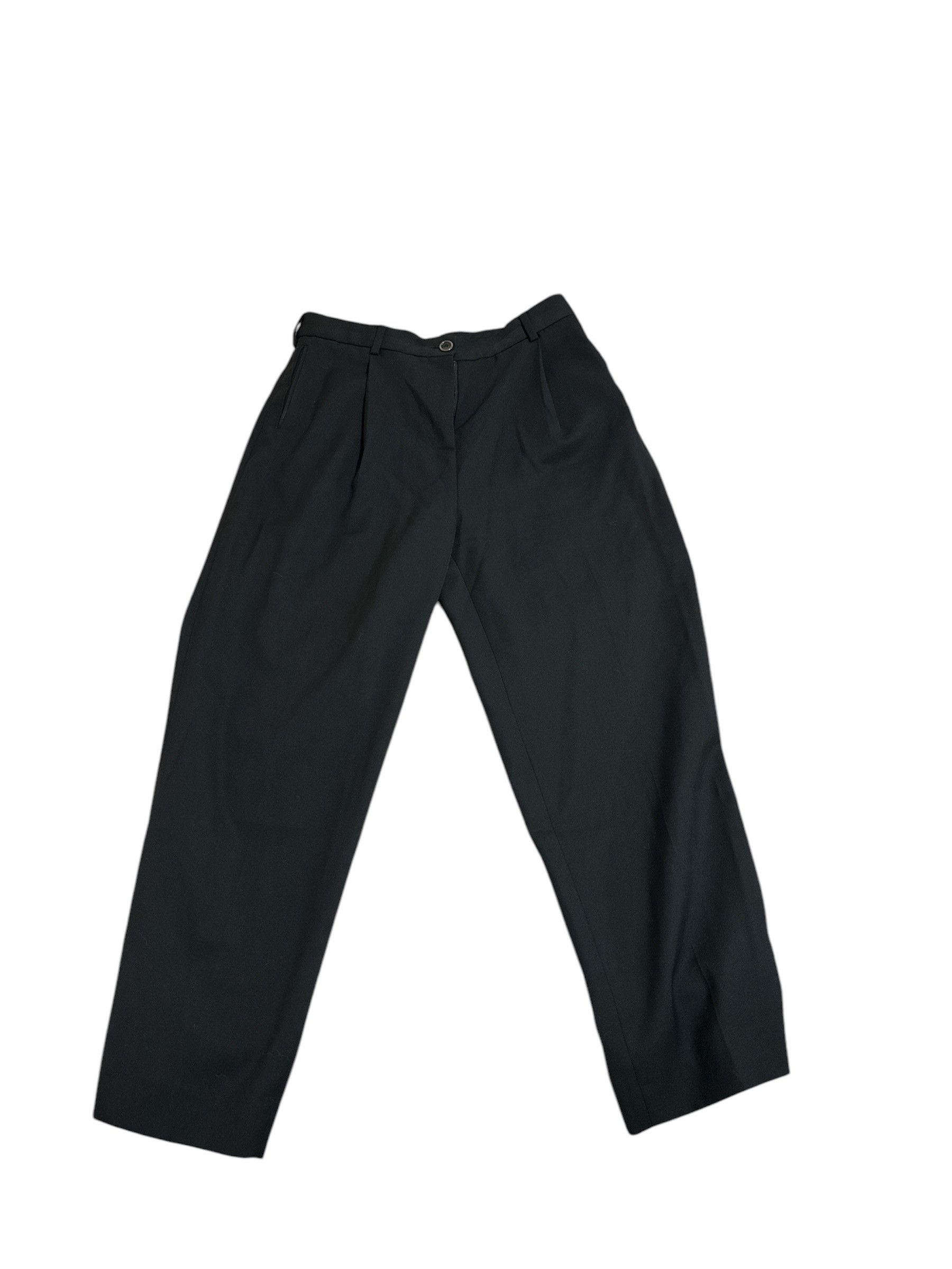 Acne Studios Acne Studios Black Pleated Trousers Size 26" / US 2 / IT 38 - 1 Thumbnail