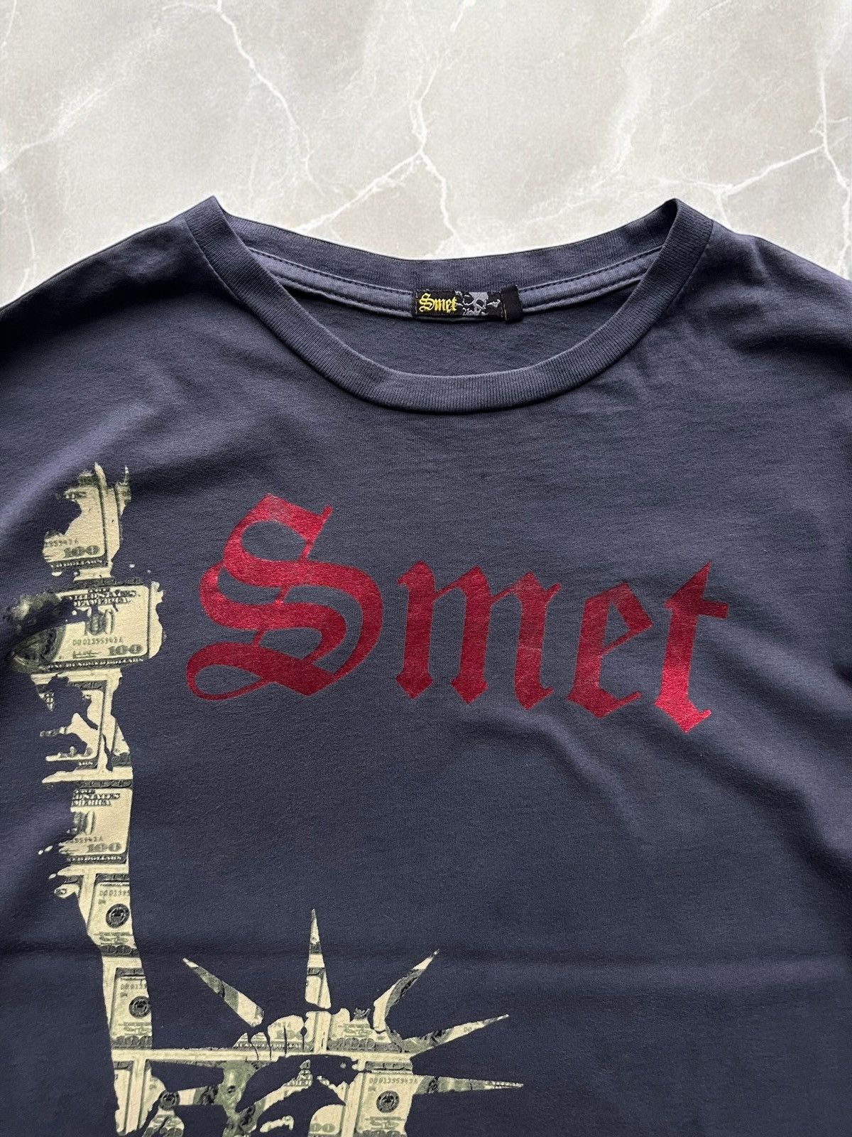 Christian Audigier SMET by CHRISTIAN AUDIGIER long sleeve tee Rap y2k vintage Size US L / EU 52-54 / 3 - 7 Thumbnail