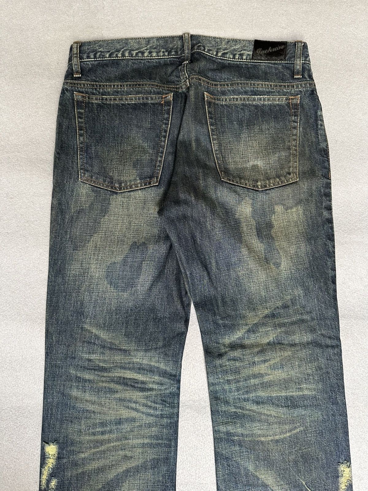 JACKROSE Jack Rose Japan Distressed Denim Size US 32 / EU 48 - 11 Thumbnail
