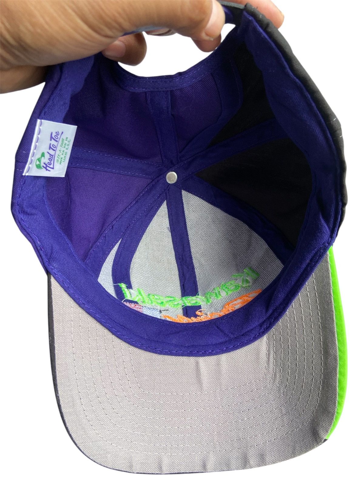 Gear for Sports × Sports Specialties Vintage 90s Kawasaki Racing USA Flag Hat Snapback Motorcycle Size ONE SIZE - 10 Thumbnail