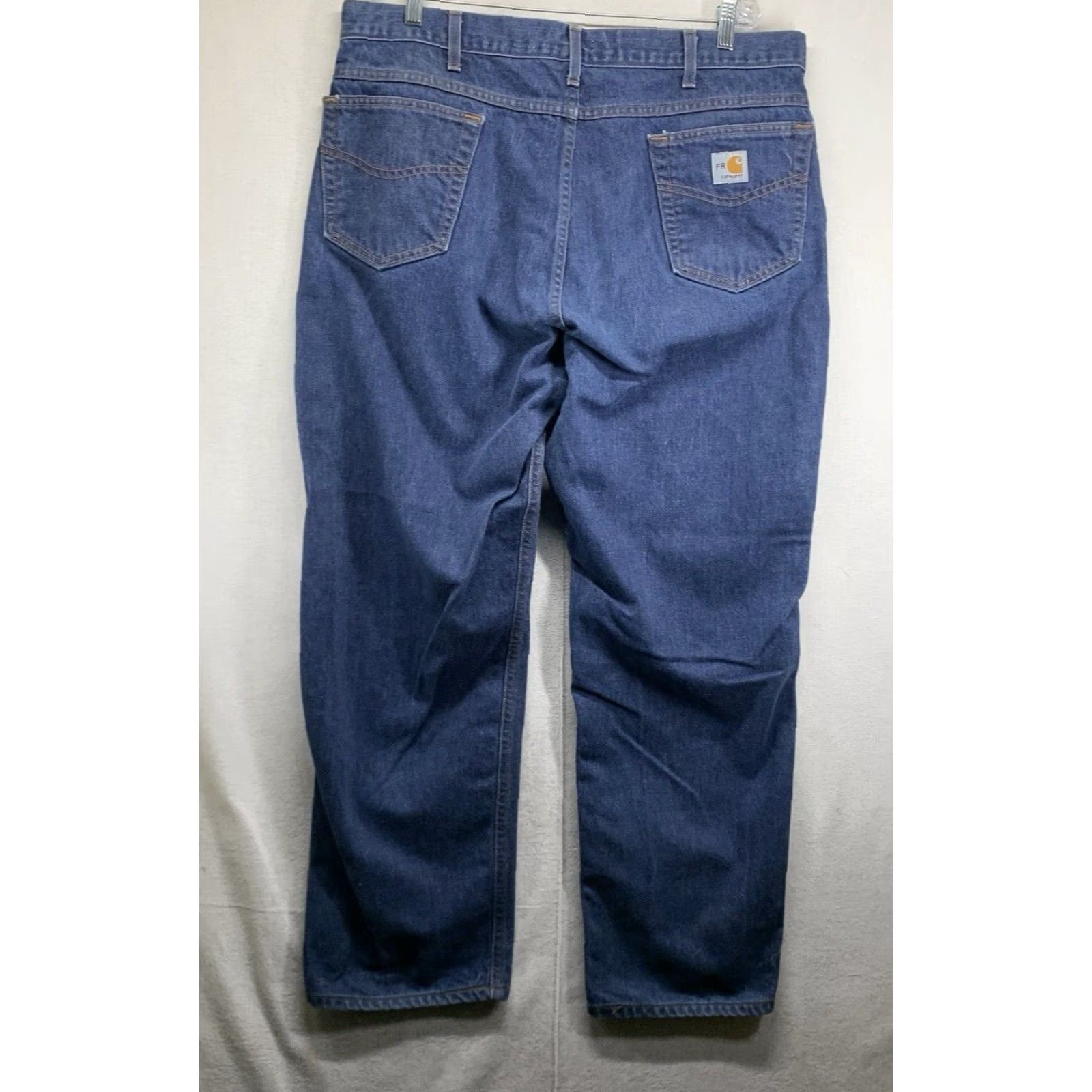 Carhartt VINTAGE Carhartt Jeans Men 40x31 Flame-Resistant Relaxed Fit Denim Made in USA Retro 90s Size US 40 / EU 56 - 2 Thumbnail