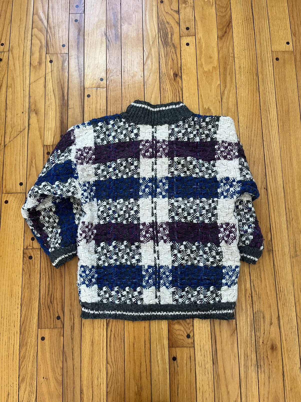 Burberry × If Six Was Nine × Vintage Vintage Amos & Andes Sweater Size US L / EU 52-54 / 3 - 3 Thumbnail