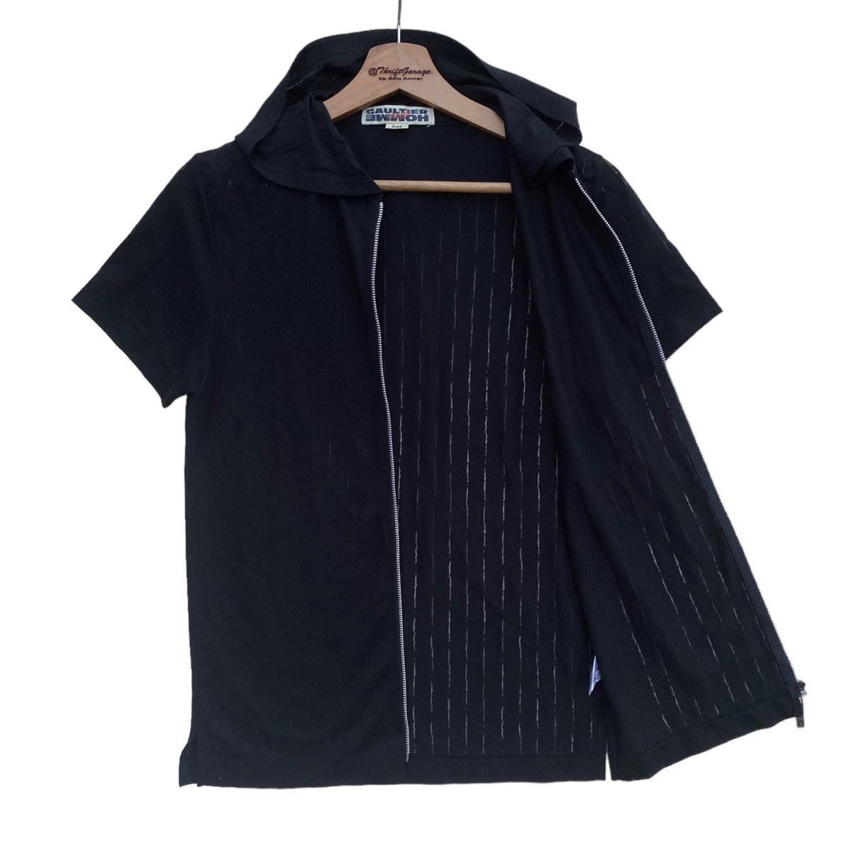 Gaultier Homme Objet × Jean Paul Gaultier Dont buy yet! Jean Paul Gaultier Homme Objet Hood Shirt Size US S / EU 44-46 / 1 - 1 Thumbnail