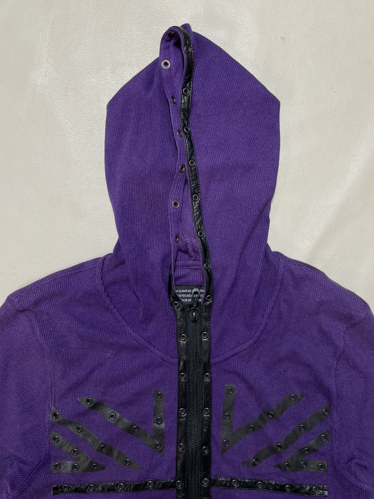If Six Was Nine NCFM Zip UpThermal hoodie Studded bondage goth ifsix style Size US S / EU 44-46 / 1 - 4 Thumbnail
