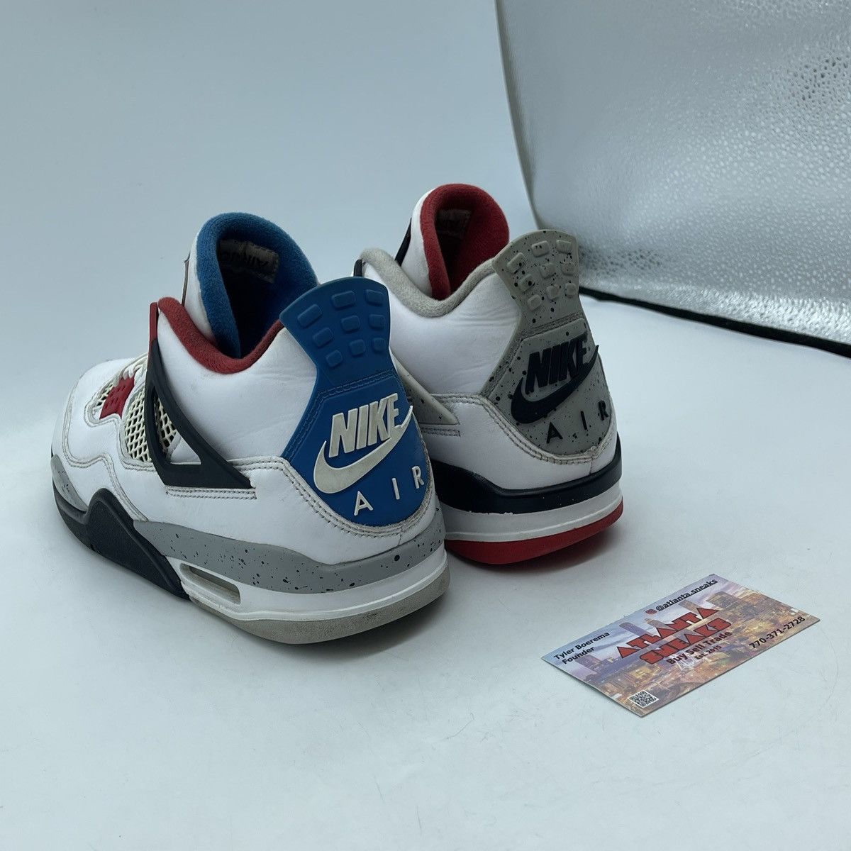 Jordan Brand Air Jordan 4 what the 4 Size US 7.5 / EU 40-41 - 4 Thumbnail