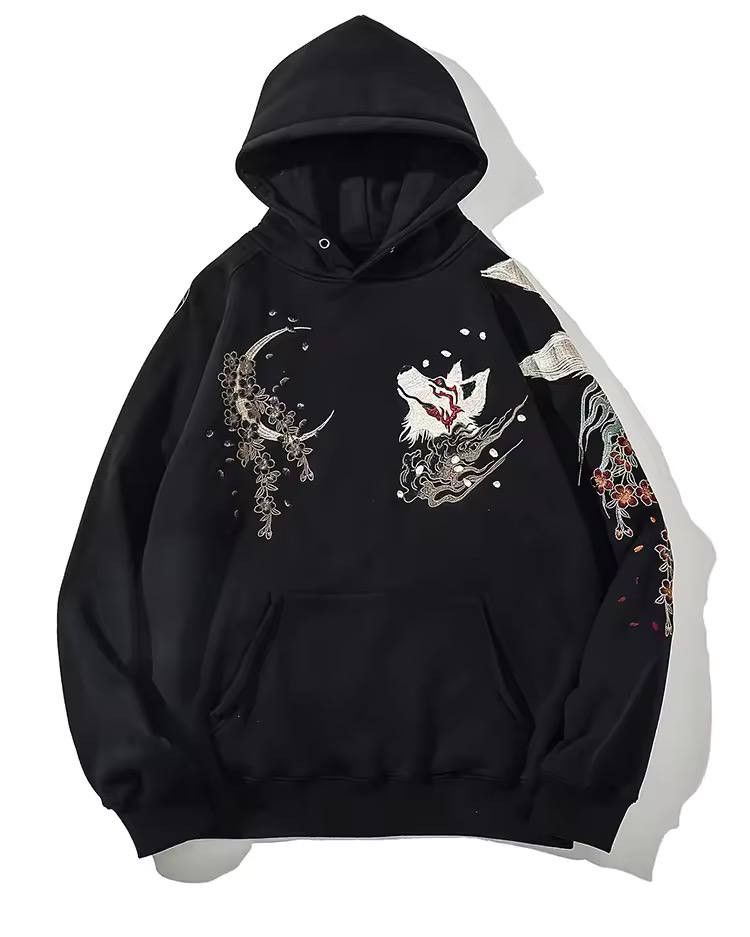 Japanese Brand × Vintage embroidered cotton sweatshirt Size US L / EU 52-54 / 3 - 3 Thumbnail