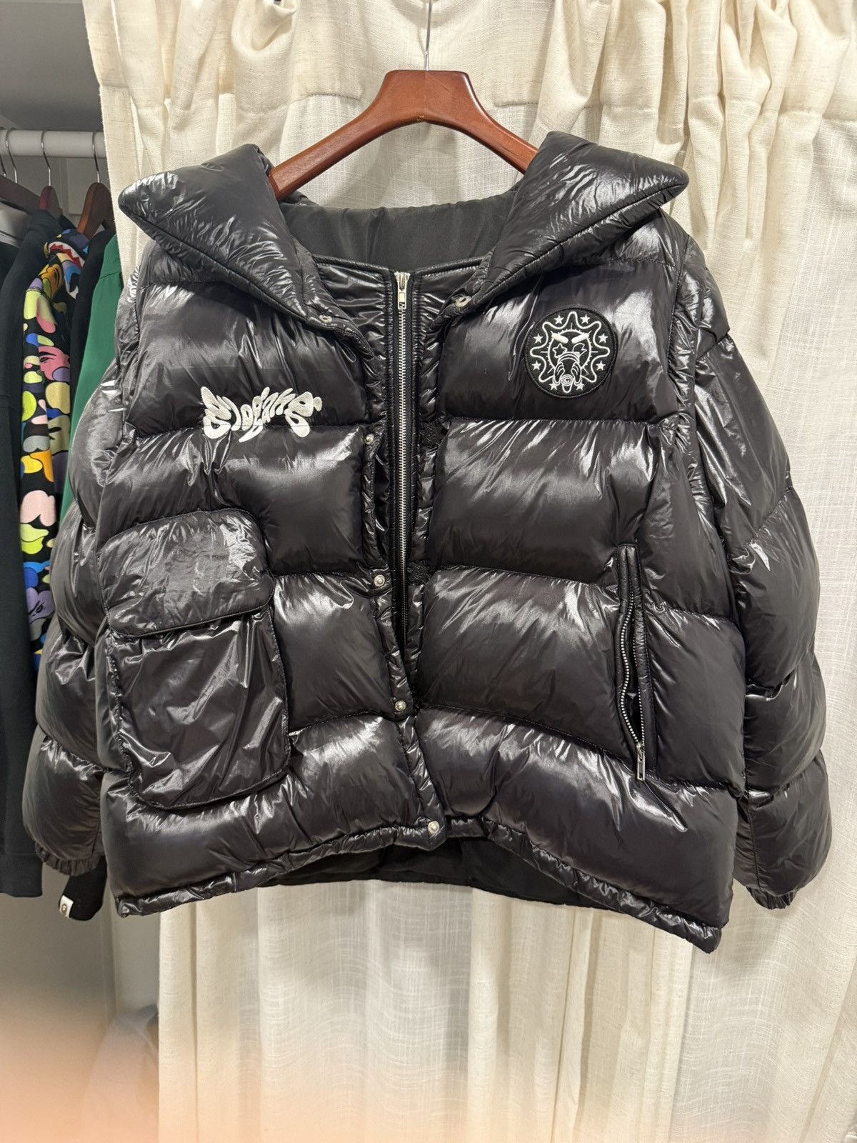 Glo Gang Glo Gang Glocler Flare Collar Puffer Jacket Sz M Size US M / EU 48-50 / 2 - 1 Thumbnail