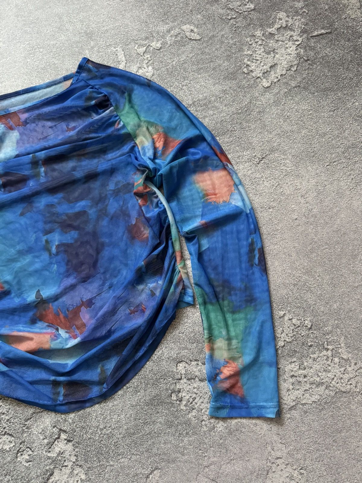 Japanese Brand × Jean Paul Gaultier Mesh top long sleeve motive like Jean Paul Gaultier vintage Size XL / US 12-14 / IT 48-50 - 7 Thumbnail