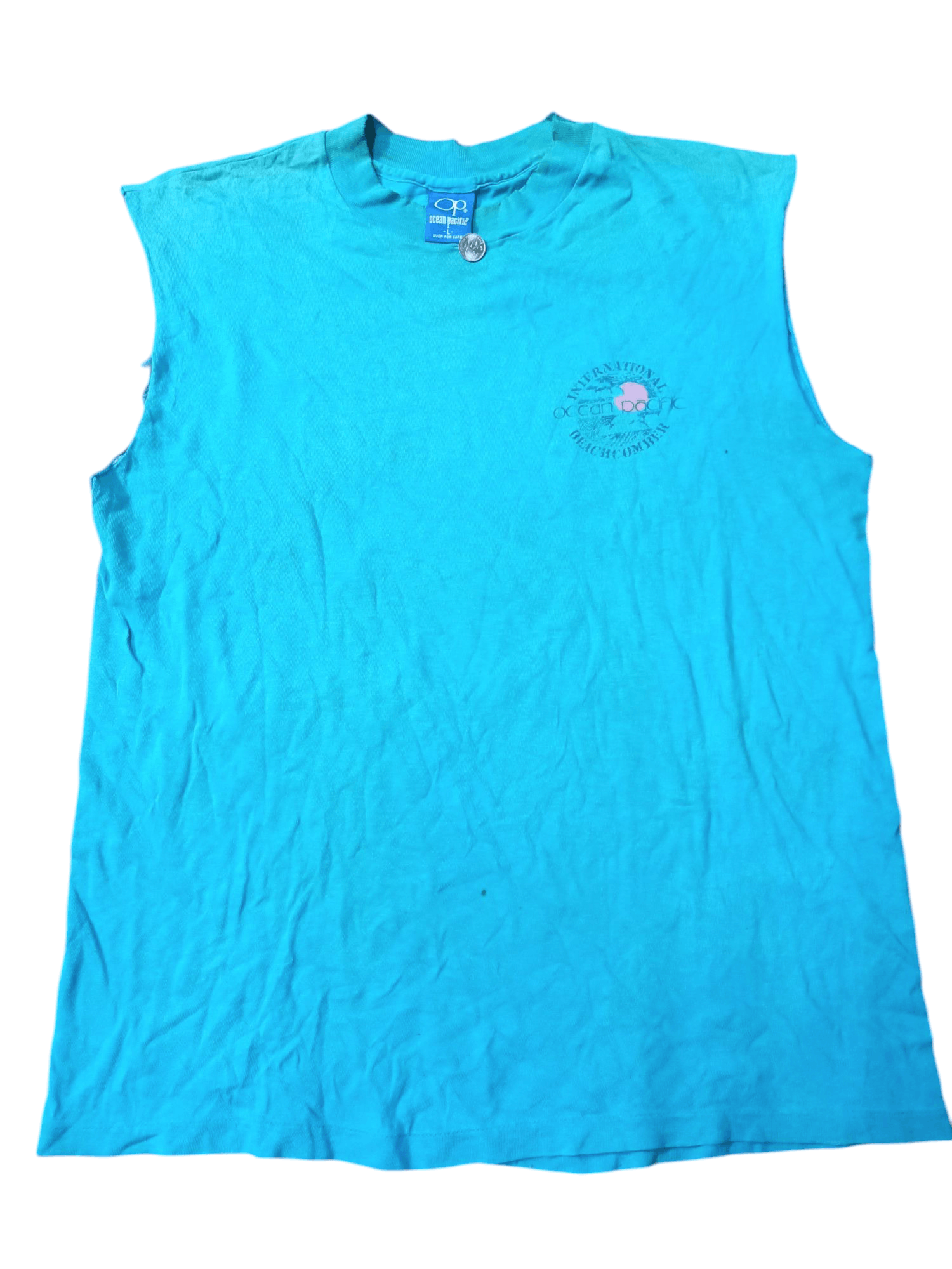 Ocean Pacific × Vintage Vintage OP Sleevelless 1985 Size US L / EU 52-54 / 3 - 1 Thumbnail