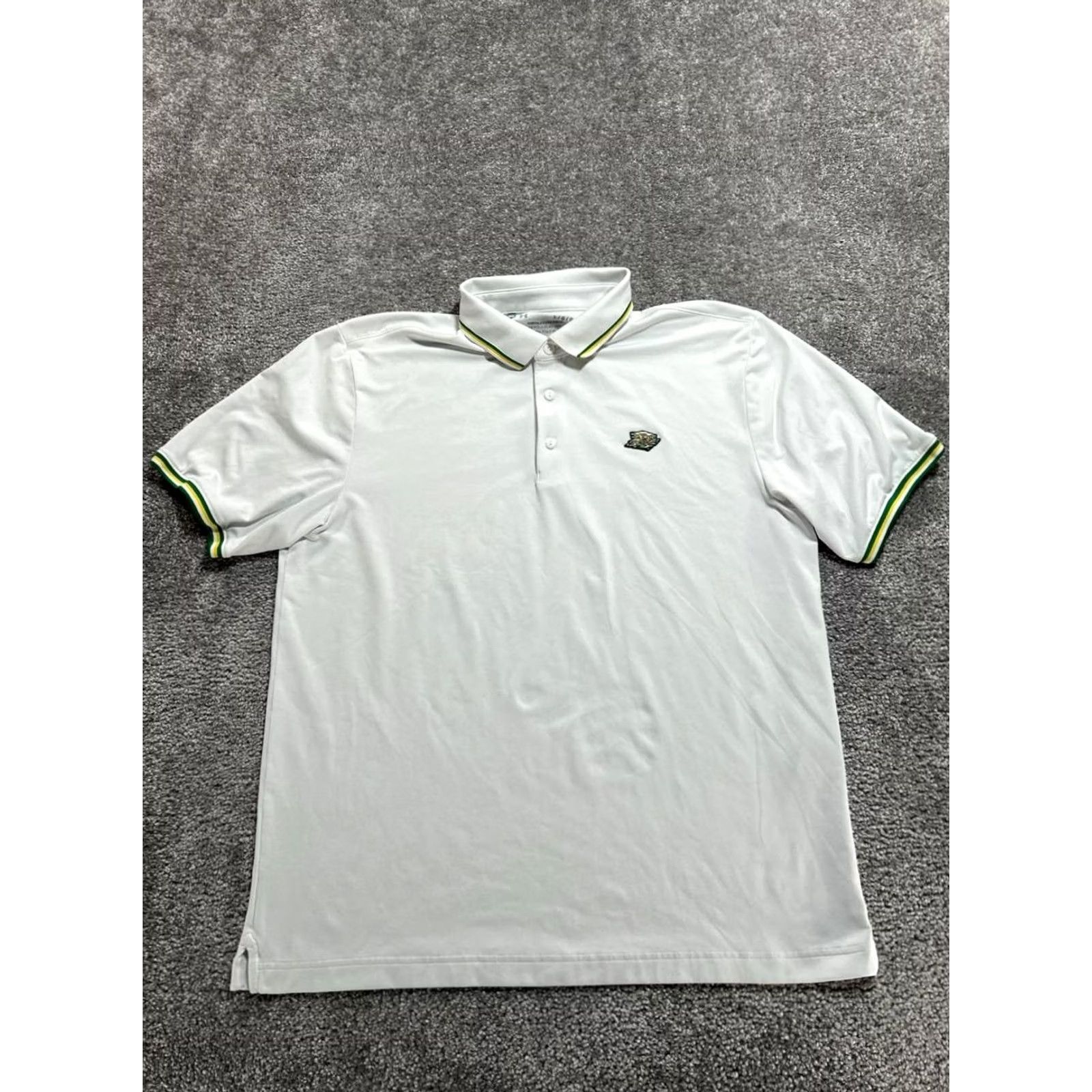 Under Armour Under Armour The Playoff Polo Shirt Men L White Stretch Loose Fit Athleisure Shirt Polo Size US L / EU 52-54 / 3 - 2 Thumbnail