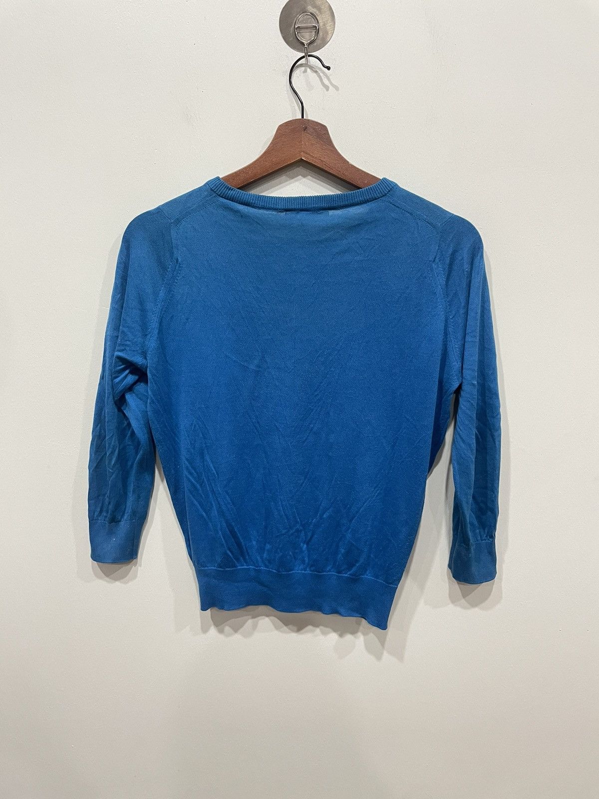 John Smedley John Smedley Blue Cardigan Size ONE SIZE - 2 Thumbnail