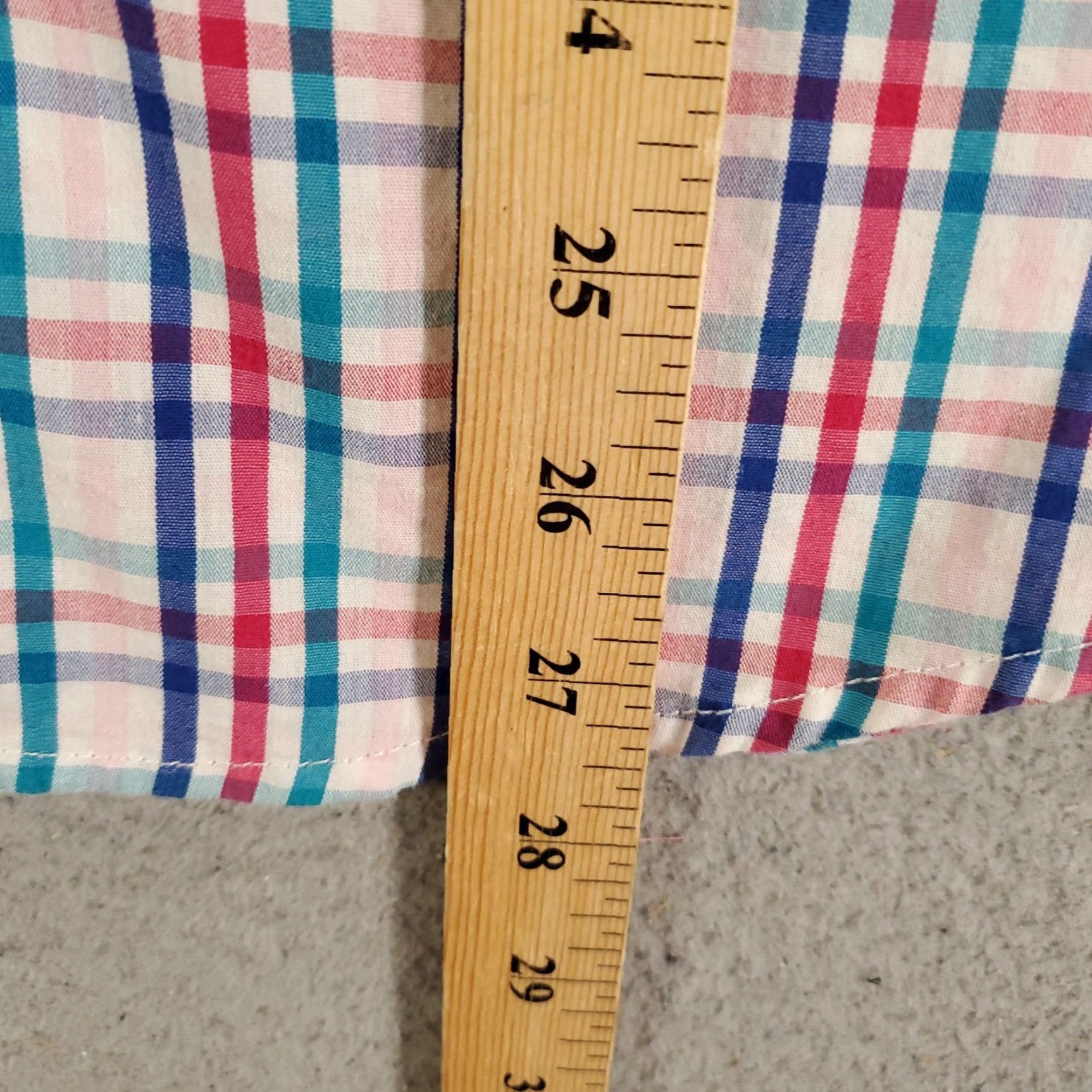 Vintage US Polo Assn Shirt Mens Small Red Blue White Plaid Button Up Stretch Size US S / EU 44-46 / 1 - 2 Thumbnail