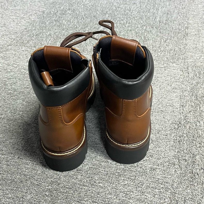 Louis Vuitton Louis Vuitton Brown Lace-Up Ankle Outdoor Boots Size US 7 / EU 40 - 3 Thumbnail