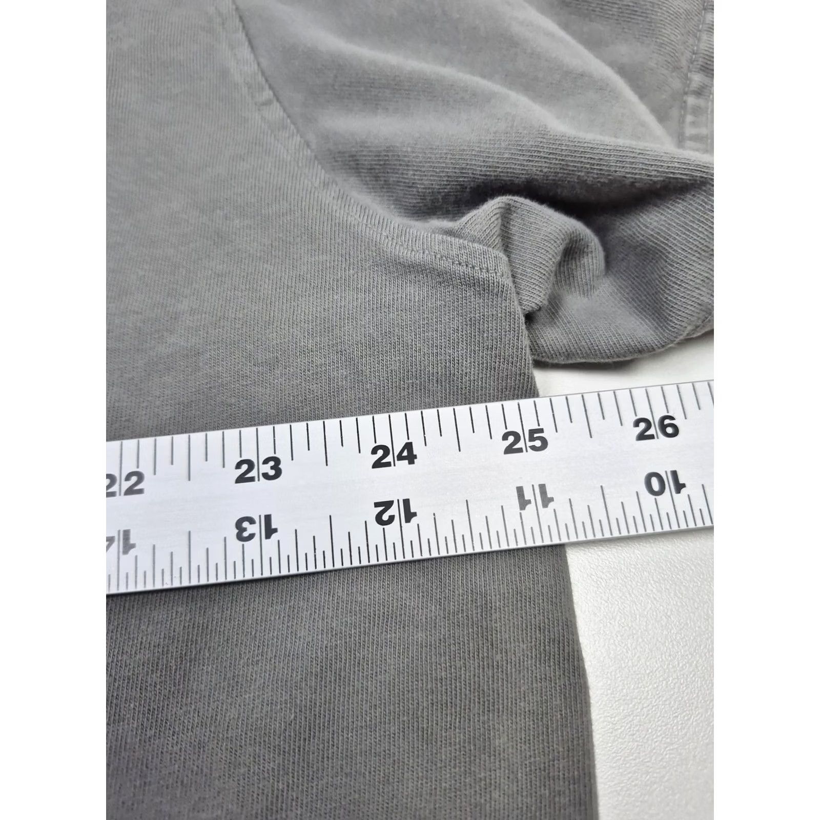 Vintage American Giant Shirt Mens XL Gray Short Sleeve Crewneck Tee Made USA Tagless Size US XL / EU 56 / 4 - 6 Thumbnail