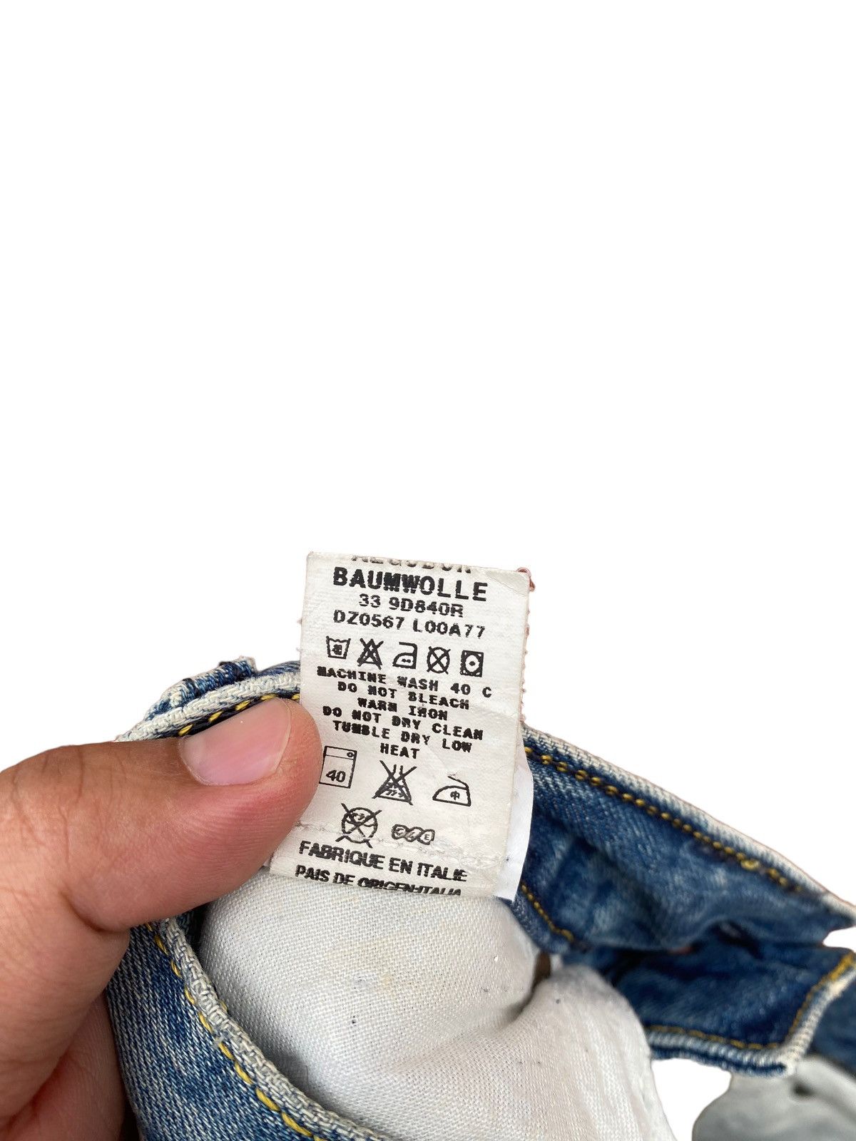 Japanese Brand Energie Distressed Denim Pants Size US 30 / EU 46 - 8 Thumbnail