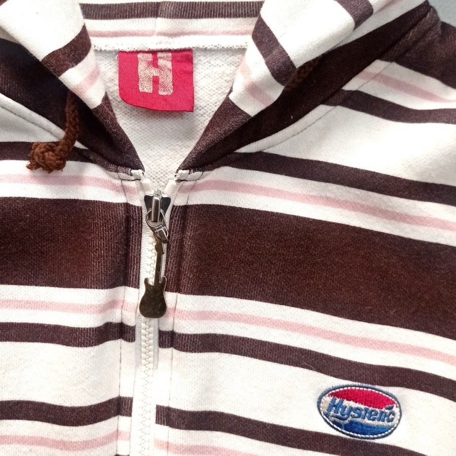 Hysteric Glamour hysteric glamour japan stripe tritone zip hoodie Size ONE SIZE - 3 Thumbnail
