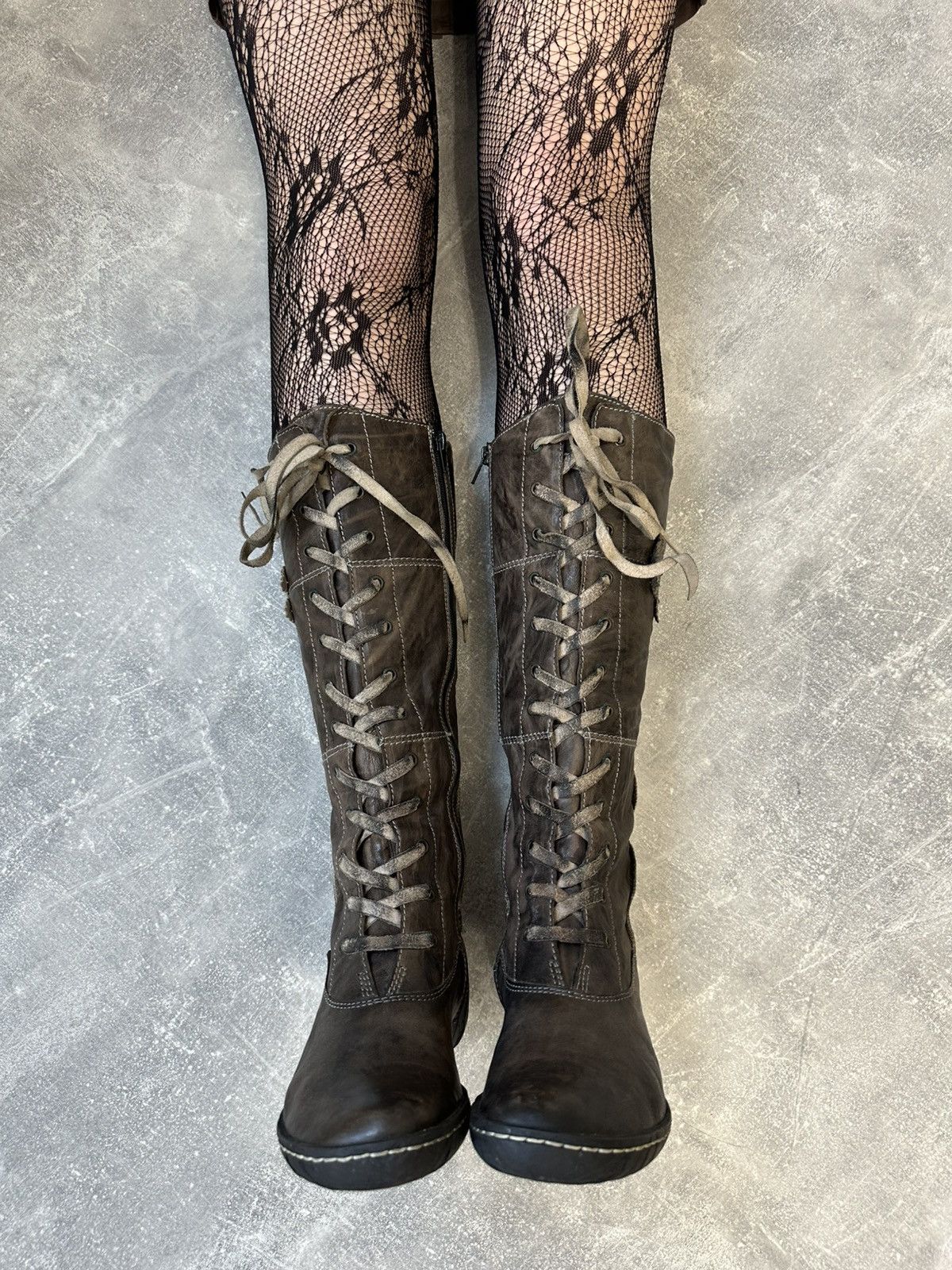 Vintage Vintage Design high boxer boots moto biker shoes core Size US 8 / IT 38 - 2 Thumbnail