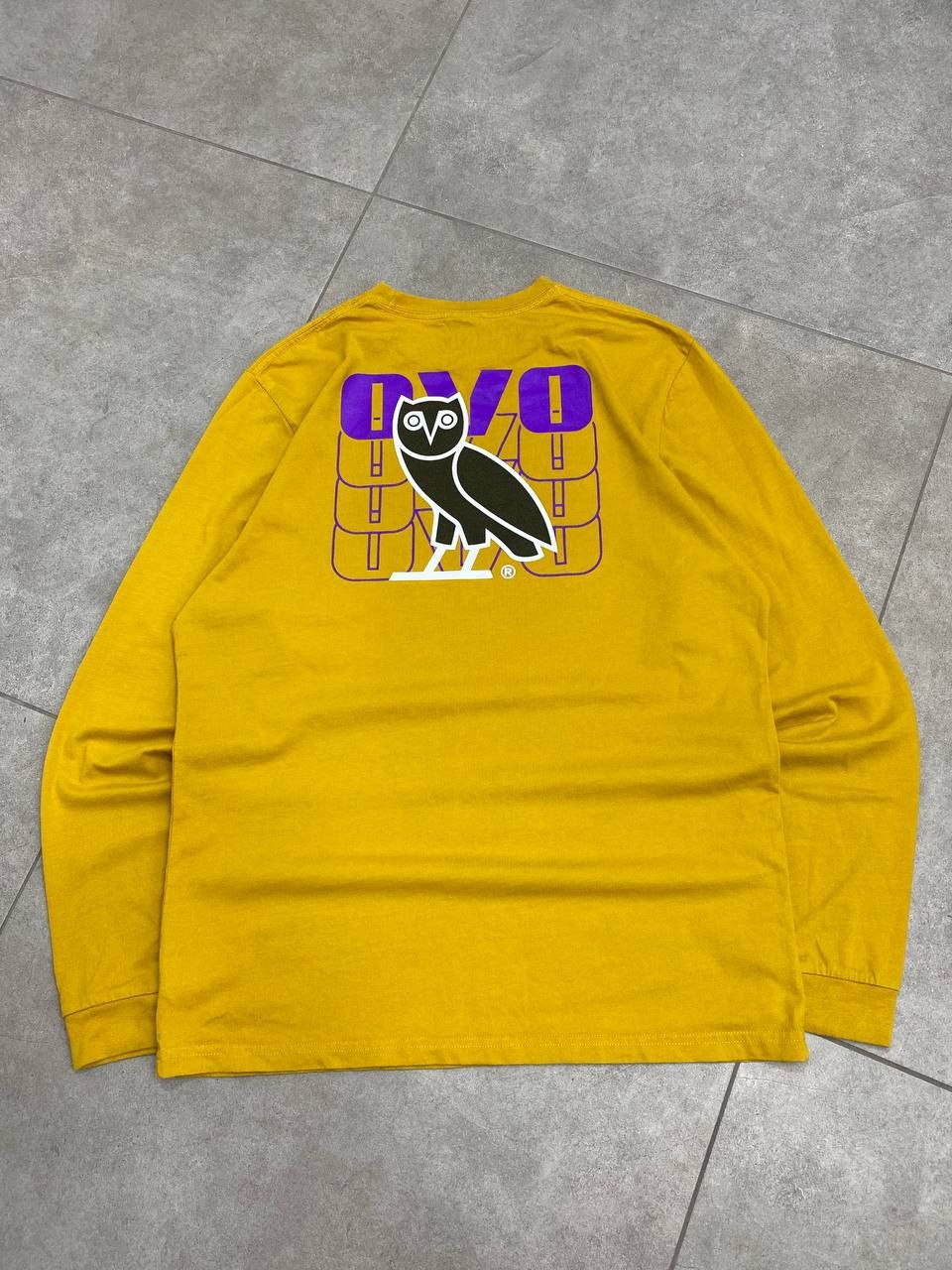 October's Very Own October's Very Own OVO Back Big Logo Longsleeve Tee ...