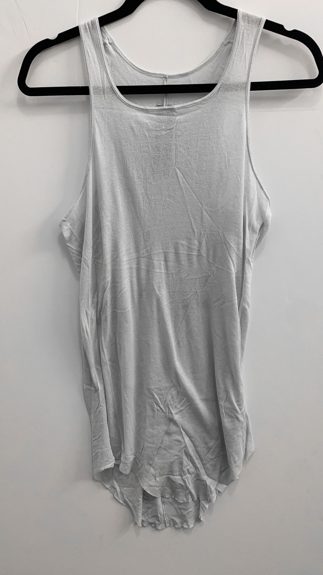 トップス Rick Owens basic tank S oyster RICK OWENS - TOPS - Rick Owens
