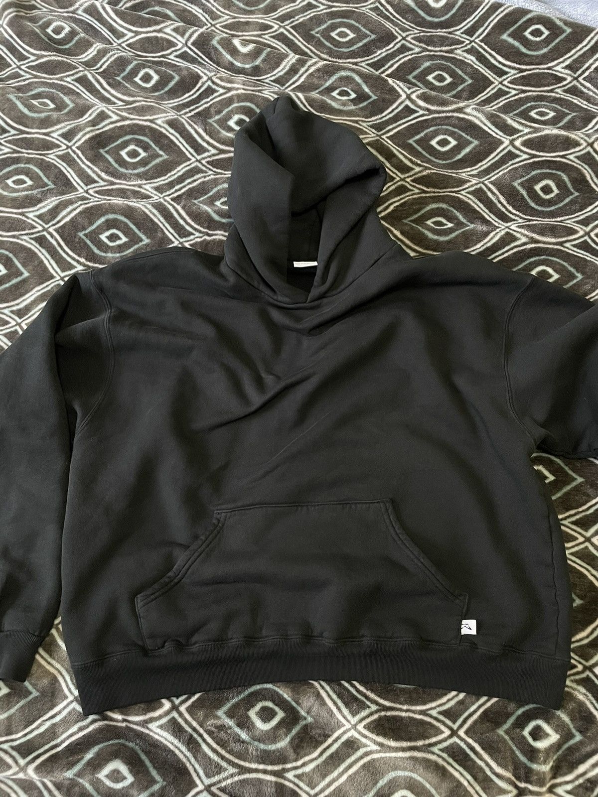 Akimbo Club AKIMBO CLUB washed black hoodie fw 2023 | Grailed