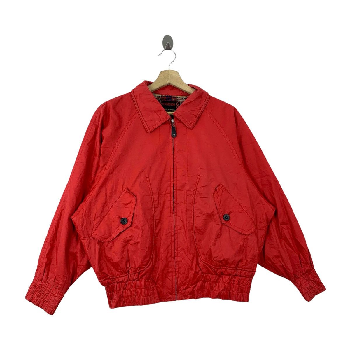 McGregor × Vintage Vintage McGREGOR Sportswear Big Logo Casual Bomber Jacket Size US L / EU 52-54 / 3 - 4 Thumbnail