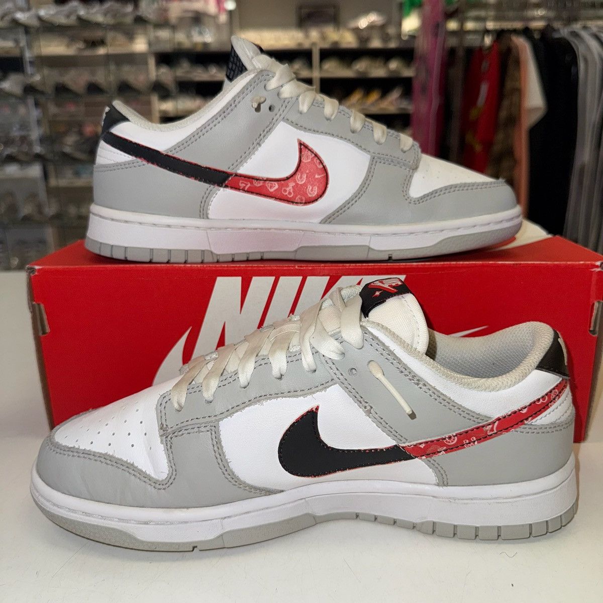 Nike Size 7 - Nike Dunk Low Grey Lottery Pack SE DR9654-001 Size US 7 / EU 40 - 2 Thumbnail