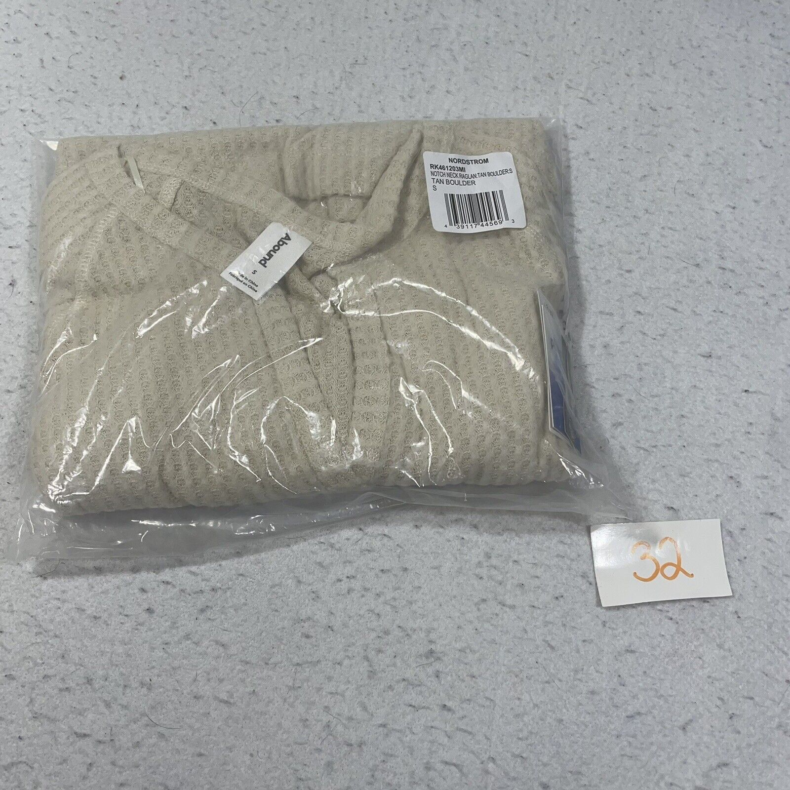 Nordstrom Abound Women’s Small Pullover Sweater Beige Long Sleeve Size S / US 4 / IT 40 - 8 Thumbnail
