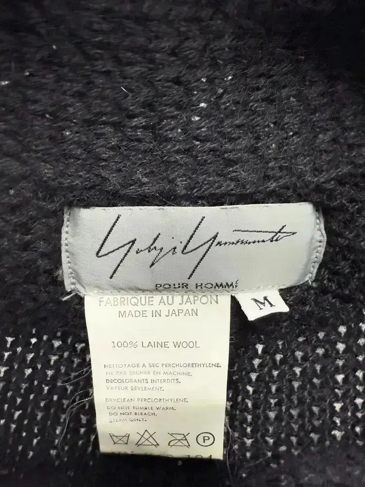 Yohji Yamamoto Yohji Yamamoto Pour Homme Knitwear Coat-2507 Size US M / EU 48-50 / 2 - 5 Thumbnail