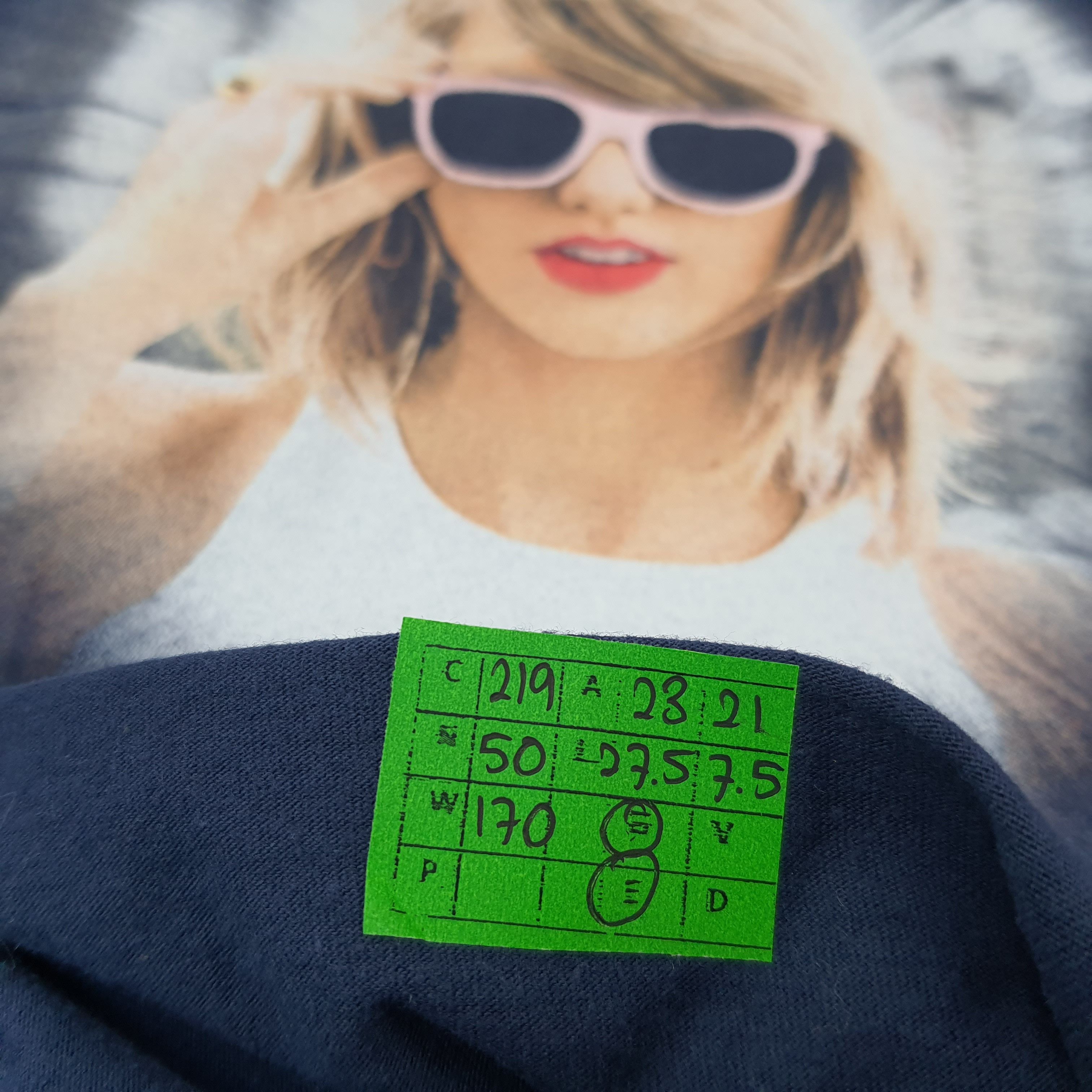 Band Tees × Vintage Vintage Taylor Swift The 1989 World Tour Tshirt C219n50 Size US XL / EU 56 / 4 - 8 Thumbnail