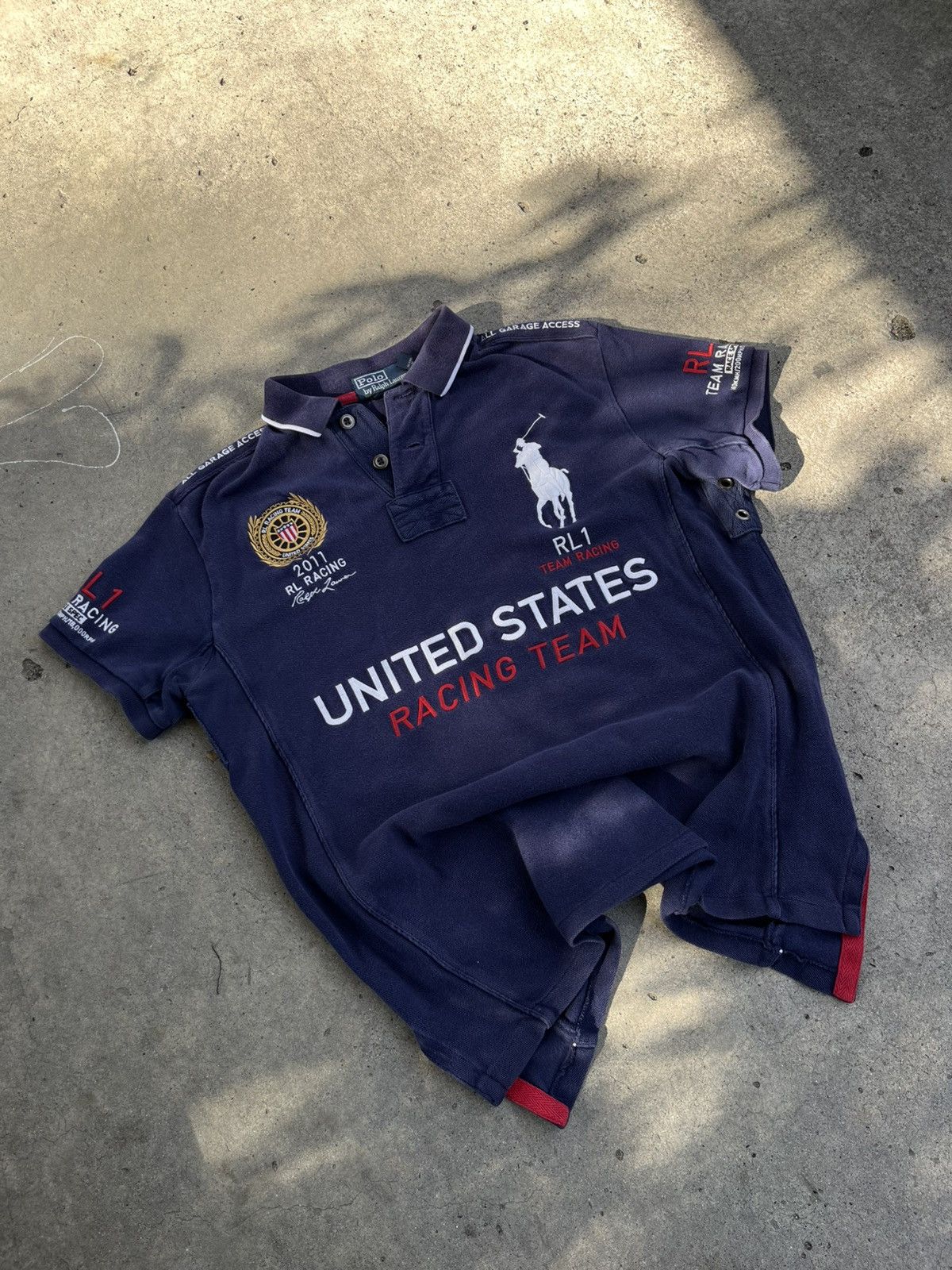 Polo Ralph Lauren × Vintage Ralph Lauren Usa Polo Size US M / EU 48-50 / 2 - 3 Thumbnail