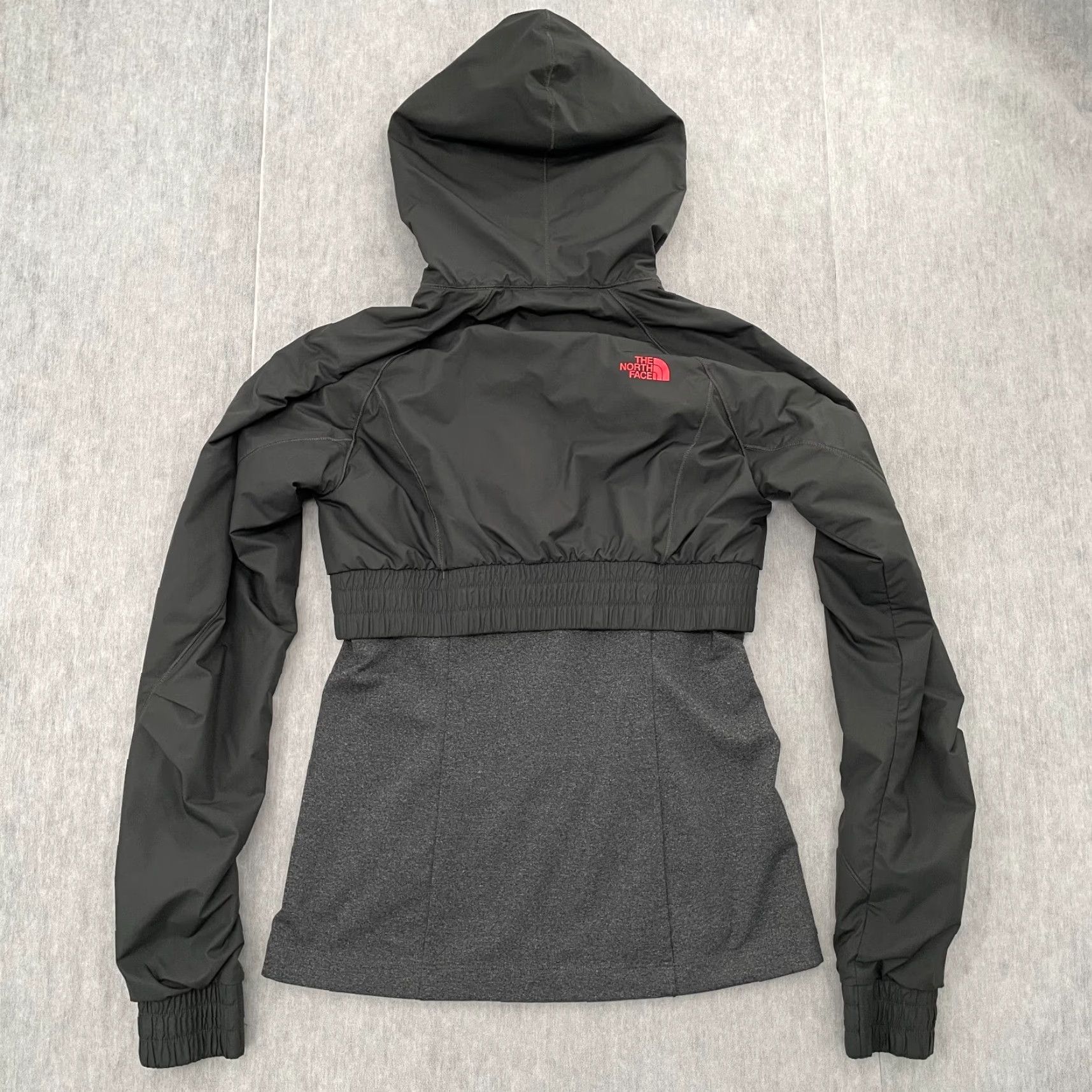 The North Face The North Face Jacket Womens Extra Small Gray Pink Full Zip Pockets Ladies XS Size XS / US 0-2 / IT 36-38 - 2 Thumbnail