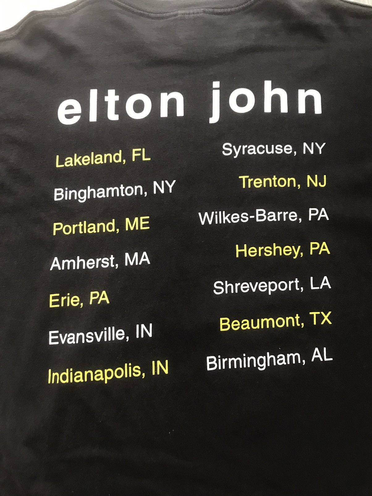 Band Tees × Vintage Tour tee vintage Elton John Size US XL / EU 56 / 4 - 4 Thumbnail