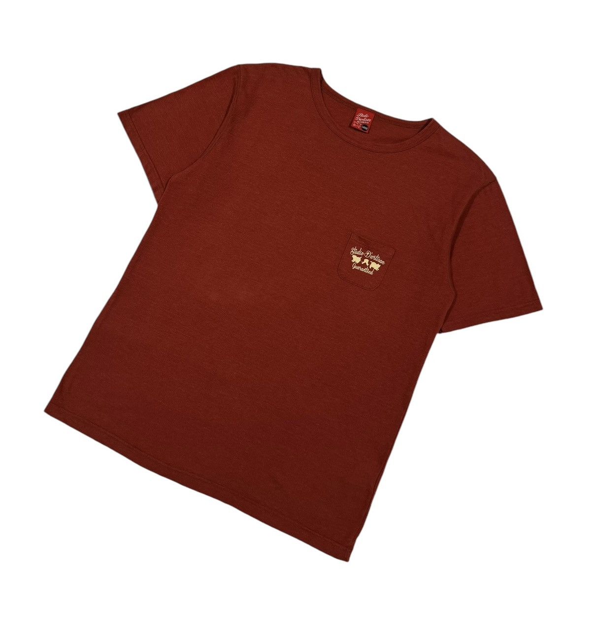Mister Freedom × Studio D'Artisan × Sugar Cane Studio D’Artisan Single Pocket Logo Tee Size US L / EU 52-54 / 3 - 6 Thumbnail