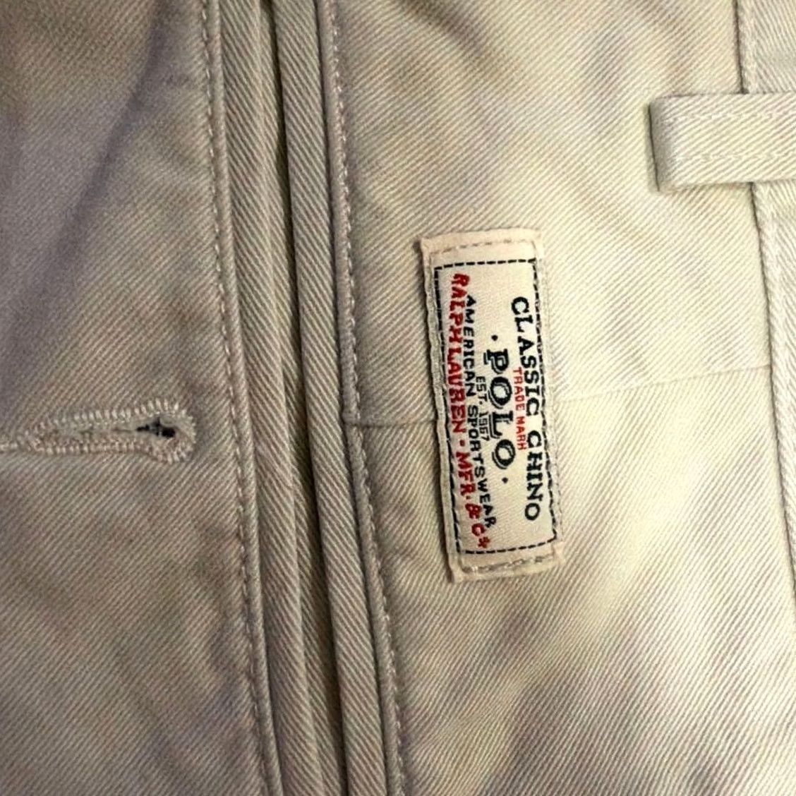 Ralph Lauren Ralph Lauren POLO ANDREW PANT Two-Pleat Chino Pants XL Men Beige Cotton Regular Size XL Size US XL / EU 56 / 4 - 3 Thumbnail