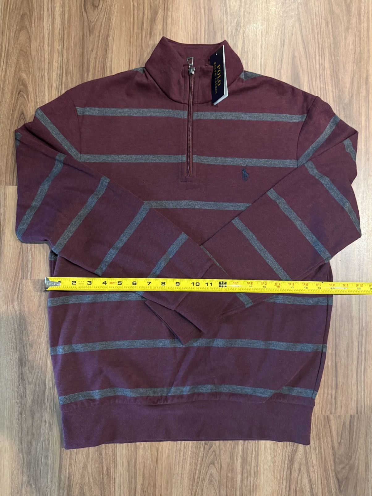 Polo Ralph Lauren Men's Polo Ralph Lauren Quarter-Zip Pullover Sweater Size US S / EU 44-46 / 1 - 4 Thumbnail