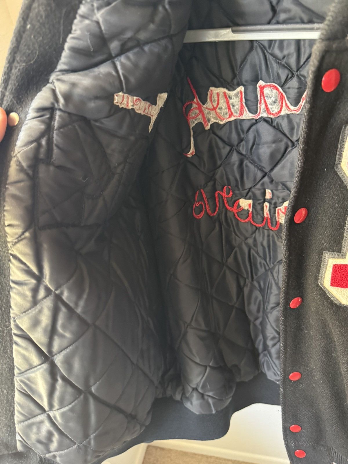 Holloway Vintage Letterman Jacket Size US XL / EU 56 / 4 - 4 Thumbnail