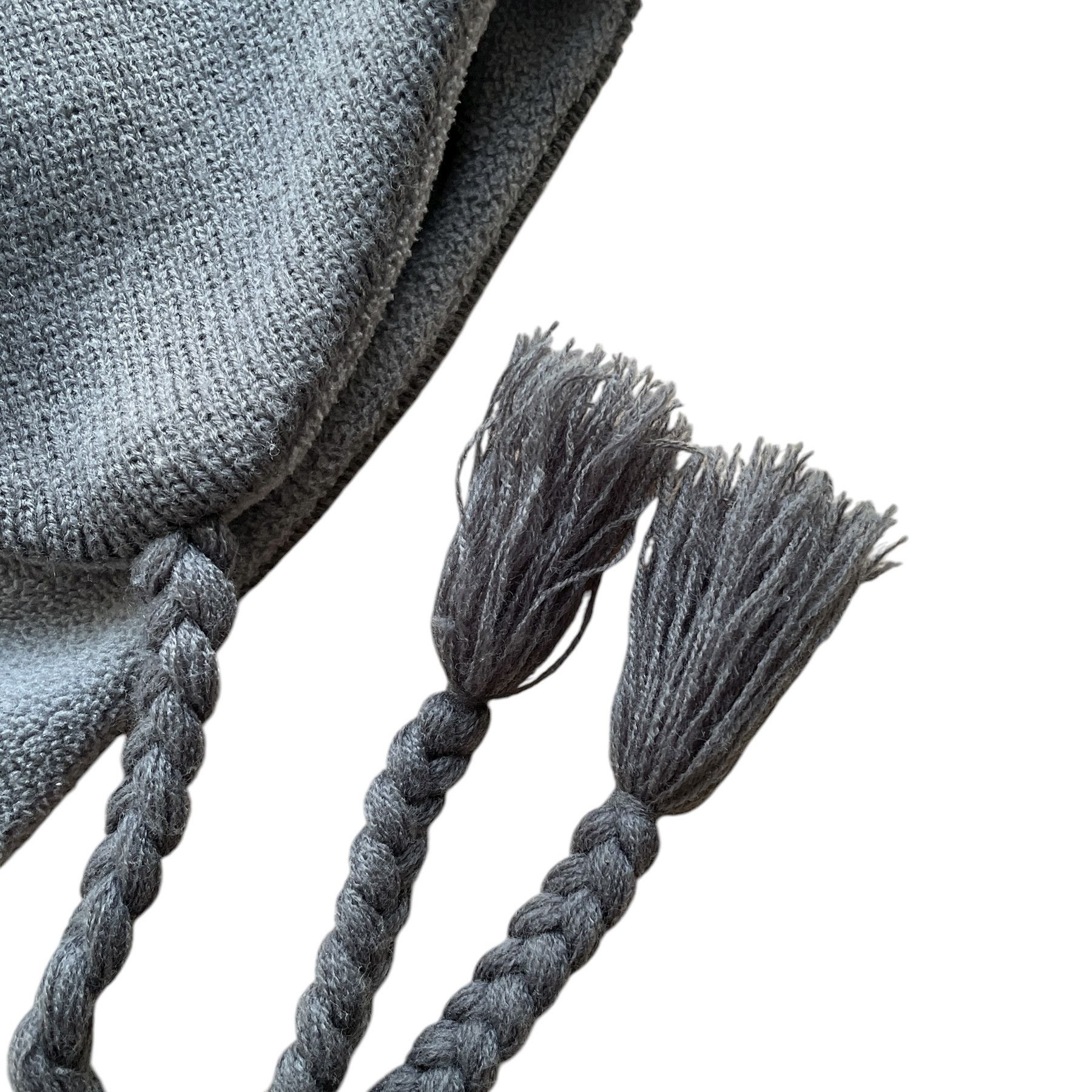 Japanese Brand Lmc Knit earflap beanie Size ONE SIZE - 4 Thumbnail